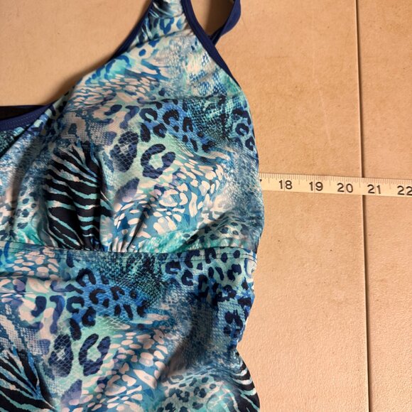 Your Best Look Plus Size Tankini & Swim Skirt Set | Size 20W/18W | Adjustable St - Picture 15 of 16